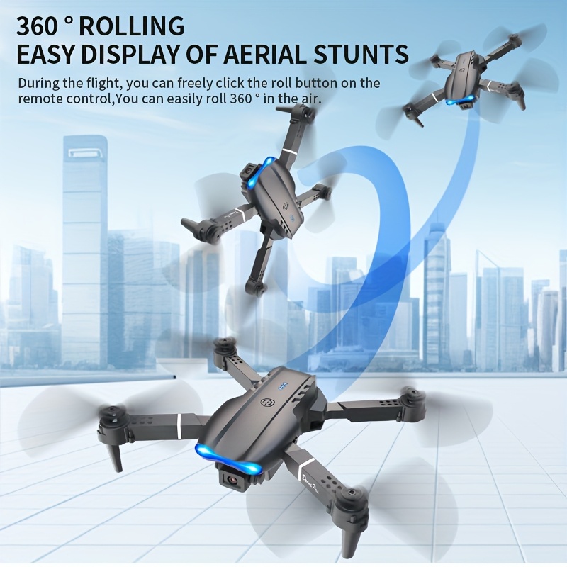 E99 PRO MAX：デュアルHDカメラ、画面付きリモコン - Drone Kit Octocopter のレビューと価格