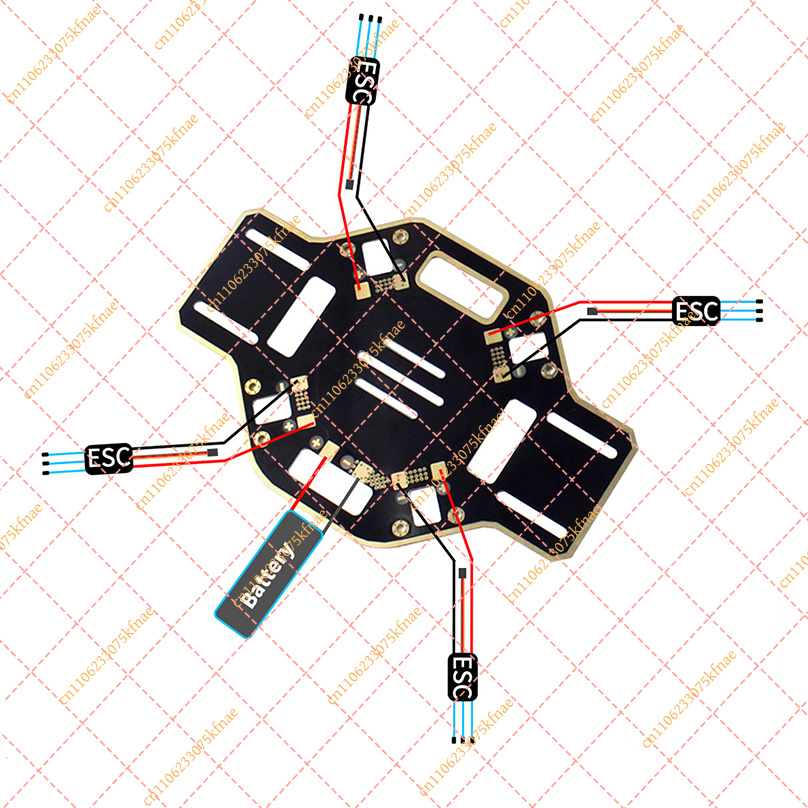 450mm F450 4軸ドローンフレームキット、A2212 - Drone Kit Octocopter のレビューと価格